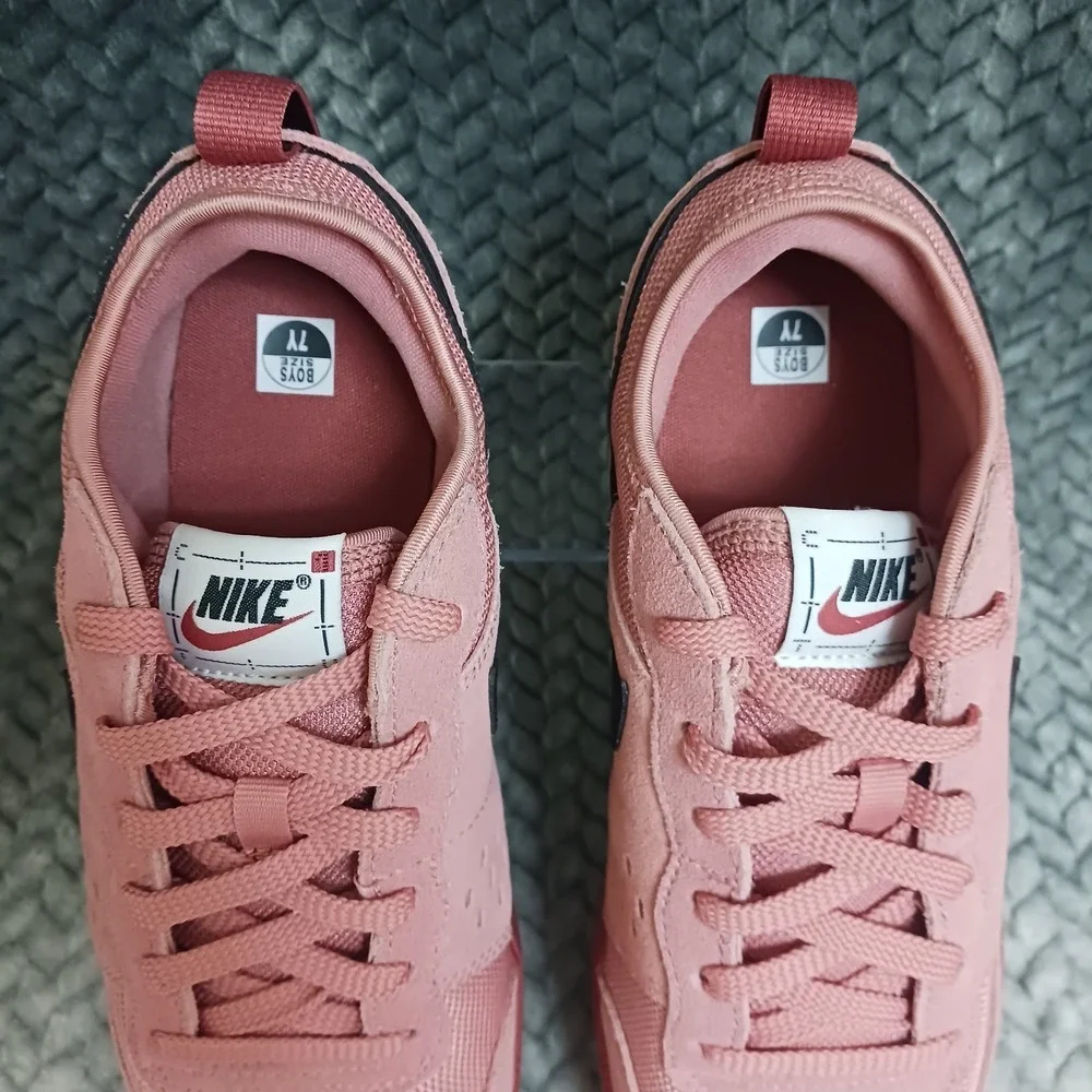 Nike C1 TY GS Red Stardust Youth Casual Lifestyle Walking Sneakers Shoes Size 7Y